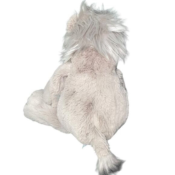 Mary Meyer 15" Weighted Plush Lion Latte Marshmallow Zoo Stuffed Animal Baby Toy - Picture 5 of 8